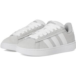 adidas Dames Grand Court Alpha tennisschoenen (non-football) voor vrouwen Sneakers, Grijs Wit Metallic Zilver, 42 2/3 EU