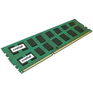 Crucial CT2KIT25664BA1339 PC1333 4GB werkgeheugen (DDR3, Crucial Value CL9, 2x 2GB Kit) Retail