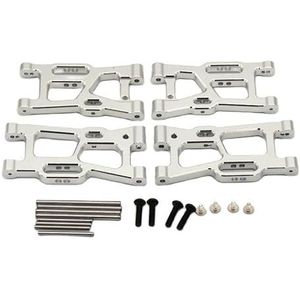 For Wltoys 124008 124010 144001 144002 144010 144016 144018 124016 124017 124018 124019 RC afstandsbediening auto swingarm onderdelen(Silver)