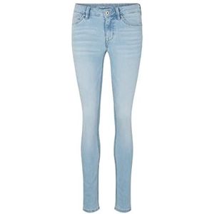 TOM TAILOR Denim Dames Jona Extra Skinny Jeans 1036993, 10125 - Random Bleached Blue Denim, 28W / 32L