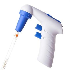 Elektrische controller voor laboratoriumpipetten, automatische pipet, laboratoriumuitrusting, instelbare elektronische pipetpomp, bereik 0,1-200 ml