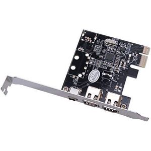 MEO PCI-E 1X aan 1394 Kaart 3 Poort DV HD Video Capture Card pcie aan 1394a 1394b 6pin VT6315N