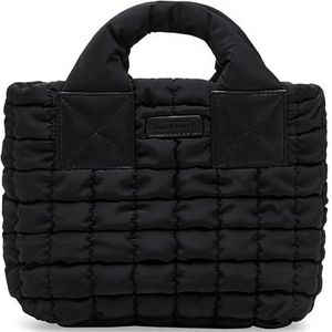 Steve Madden Bminney Nylon Box Bag voor dames, zwart, één maat, Zwart, Eén maat