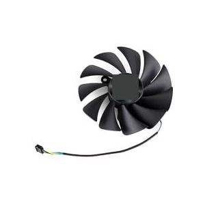 88MM koelventilator voor ZOTAC voor Gaming RTX 3050 3060 Ti Twin Edge grafische kaartkoelerventilator GA92S2U GFY09215M12SPA(Black A-Fan)