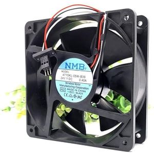 4715KL-05W-B39 Axiale Ventilator voor FANUC DC24 0.36A 9.6W 120 * 120 * 38MM 3pin