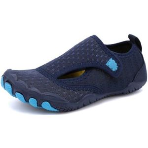 2024 Unisex kinderen aqua schoenen wet schoenen kinderen peuter maat aqua strand surf water zwemmen badschoenen meisjes jongens blotevoetenschoenen zwemschoenen waterschoenen strandschoenen, Navy 4,