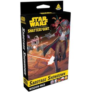 Atomic Mass Games Star Wars Shatterpoint Sabotage Showdown Mission Pack - Tafelfiguurspel, strategiespel voor kinderen en volwassenen, vanaf 14 jaar, 2 spelers, 90 minuten tijd