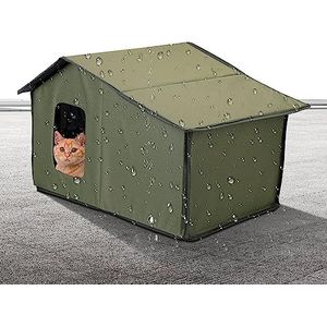 Waterdicht Kattenhuis Voor Buiten, Opvouwbare Kattengrot Voor Buiten, Waterdichte Kattengrot Voor Kattenbed, Wilde Katten Hondenopvang, Weerbestendige Wilde Kattengrot