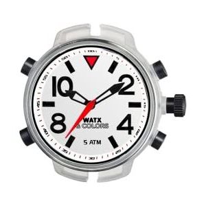 Watx&Co lors XXL analoge Mens analoge Quartz horloge met armband RWA3701R, Quartz Horloge