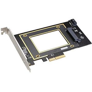 MEO PCI-E Riser 3.0 4X naar U.2 SFF-8639 Adapter PCIe U.2 SSD naar PCI Express-kaart Ondersteuning U.2 SSD 2,5 inch SATA SSD