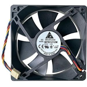 Delta 12CM WFB1212HH 12V 0.33A 4line 4pin switch chassis power cooling fan
