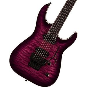 Jackson Pro Plus Dinky DKAQ Transparent Purple Burst - Elektrische gitaar