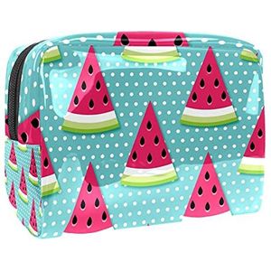 Waterdichte cosmetische tassen, groene stippen reizen cosmetische tassen, multifunctionele draagbare make-up tassen, reizen cosmetische tas organizer voor vrouwen, Multi kleuren 04,