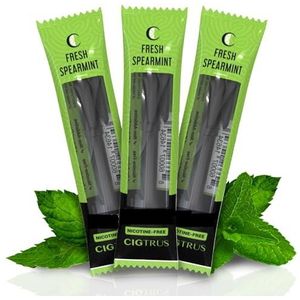 Cigtrus Rookloze luchtinhalator - tabaksvrij, nicotinevrij en niet-elektrisch | Hulp voor orale fixatie | Gewoonte vervangen ademstok | (groen)