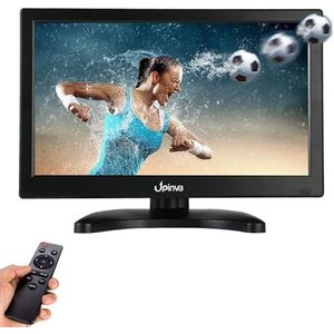 Upinva 11,6 inch IPS-monitor CCTV Kleindisplay ondersteunt PC AV HDMI BNC VGA USB multifunctionele ingang interface 1920 x 1080 Full HD monitor met geïntegreerde luidsprekers