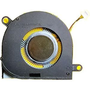Laptop CPU koelventilator Voor For DELL Latitude 7400 2 in 1 Zwart