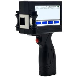 Variabele 12,7 Mm Inkjetprinters Bar Batchcode Datumlogo Vervaldatum Label Draagbare Handjet Handheld Thermische Inkjetprinter Gebruiksvriendelijk