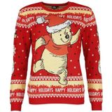 Winnie The Pooh - Dance - Kersttrui - Meerkleurig - Dames