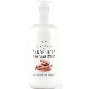 Haslinger Voordeelset sandelhout after shave balsem, 100 ml art.nr. 2137 + Trinitae handcrème - zout uit de dode zee/shea boter/citrus kruidenmengsel originele lijn 50 ml verfrissende verbena