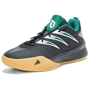 adidas Unisex-Adult Dame Certified 3, Collegiate Green/Black/White, 4