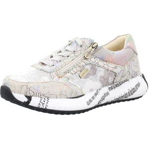 LAURA VITA - Burton 1123 - Sneakers - Parel - Leer/Synthetisch