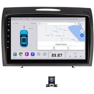 9 Inch Double Din Car Stereo Compatible with Benz SLK Class 2004-2011 Touchscreen Navigation Octa Core 2G+32G with Bluetooth, Wireless Carplay, Android Auto, 1080P Backup Camera,C20 Plus