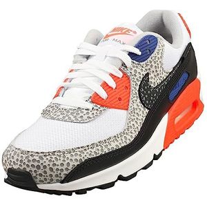 Nike Air Max 90 Heren Trainers Fd9753 Sneakers Schoenen, Wit Zwart Koel Grijs 100, 39.5 EU