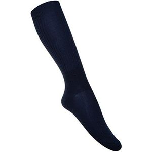 1 paar WB Sokken Katoen Rijke Unisex Anti-Dvt Flight Sokken, Blauw, 43-46 EU