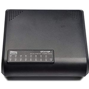 netis ST3116P Fast Ethernet Rackmount Switch (16 poorten, 100 MB)