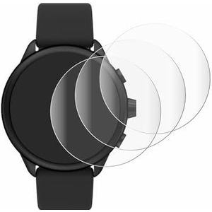 Savvies (4 Stuks) Full-Screen Scherm Beschermfolie voor Fossil Smartwatch Wellness (Gen 6) Hybrid Full Cover Protector 3D Curved [Edge to Edge]