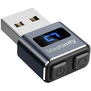 meatanty Metalen kleine muis Jiggler, USB Mouse Mover niet detecteerbaar, Automatische Shaker met scherm, 3 modi muis bewegend apparaat, Wiggler Giggler Juggler Houd computer/pc/laptop actief kantoor