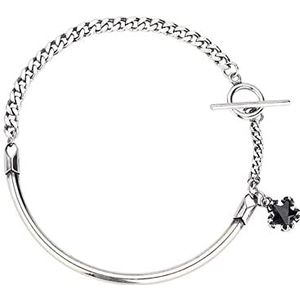 Zilveren sneeuwvlok sieraden voor dames, 925 sterling zilveren sneeuwvlok armband voor moeder vrouw vriendin verstelbare armband