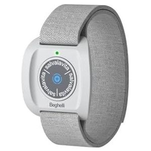 Beghelli Armband Plus – armband voor senioren met SOS-knop voor noodoproepen, waterdicht, draagbaar, met mobiele telefoon