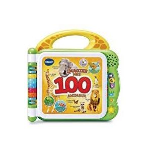 VTech - Dierenprentenboek - Tweetalig - 100 Dierennamen - Interactief