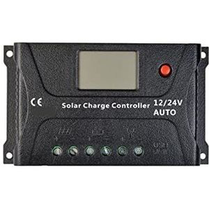 Zonne-laadregelaar, MPPT Zonne -controller BLW-HP Serie economische zon PWM Laad- en ontladingscontroller(HP2410-12/24V)