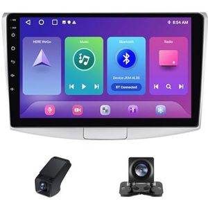 Android13 Autoradio geldt voor Volkswagen Passat 7 B7 NMS 2011-2015 9inch Touchscreen Autoradio met Wireless Carplay Android Auto Navi GPS Bluetooth RDS Radio+Telecamera Achterkant(A,NF-1)
