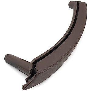 Deurkruk Voor BMW x5 X6 E70 E71 E72 2007-2013 Links Rechts Interieur Auto Passenger Deur Pull Handvat Met Lederen Cover Trim Vervanging(Left Moka)