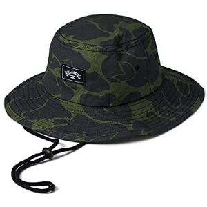 Billabong Grote John Print voor heren, Groene Camo, one size