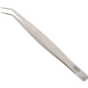 General Tools Gebogen punt utility pincet, 6-1/2"", precisie ontworpen, voor mechanica, hobbyisten en professionals