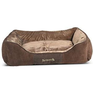 Scruffs Chester Box Bed (L) Chocolade