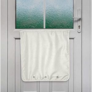 Nevkha Brievenbusvanger voor post, brieven, post en kleine pakketten. Alternatief voor brievenbuskooi, geen schroeven nodig, zal met sterke lijm aan deuren en brievenbussen worden bevestigd (warm wit)