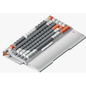 QPSJXN NUPHY Field75 mechanisch gamingtoetsenbord met magneetschakelaar, RGB hot-swap- en jade-schakelaar (Field75 x polsrest)