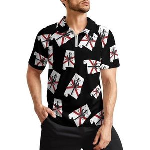 Alabama State Lineman golfpoloshirts voor heren, klassieke pasvorm, T-shirt met korte mouwen, bedrukt casual sportkleding top XL
