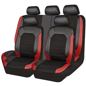 Auto - Stoelhoezen - Zwart - Lederen Stoelkussenbeschermer - Voor Toyota Aygo X AB70/Aygo 5-Door/Aygo 3-Door 2005-2023 2024 2025