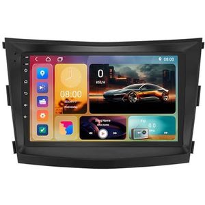 Android 15 GPS Navigation Stereo voor SsangYong Tivoli 2019-2021 9 Inch 2 Din Car Stereo Radio met CarPlay AHD Omgekeerd beeld Bedieningselementen op het stuur(H6 6G+128G)