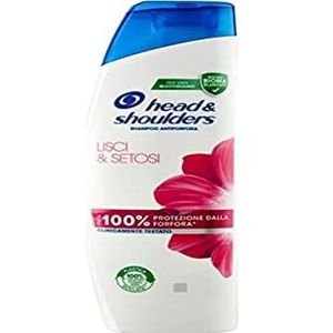 Head & Shoulders Gladde en zijdeachtige anti-roos shampoo, voor droog haar, 225 ml