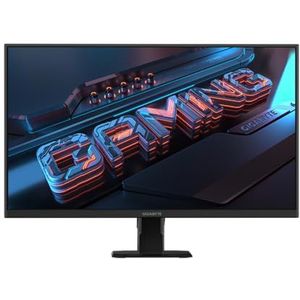 GIGABYTE GS27QA 27"" SS IPS-scherm, 180Hz, 2560 x 1440 (QHD), 1ms (MPRT) reactietijd, 100% sRGB, HDR gereed, flikkervrij, zwart