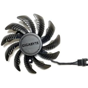 Vervangende ventilator voor GIGABYTE Radeon RX6500XT 6600XT 6650XT 6700XT 6750XT GAMING OC grafische kaart PLD08010S12HH(Middle fan)