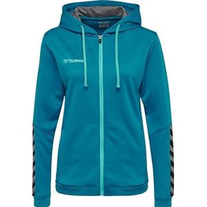 Hummel Hmlauthentic Poly hoodie met ritssluiting voor dames