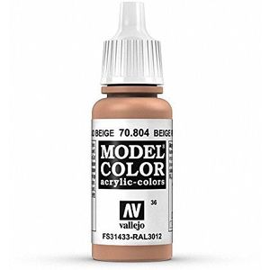 Vallejo Model Color 17 ml Acrylverf - Beige Rood